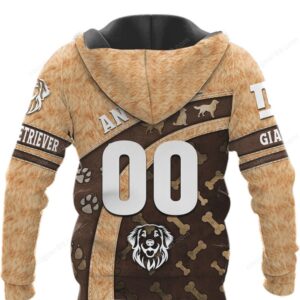 New York Giants Golden Retriever Edition NFL Hoodie