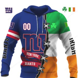 New York Giants Irish Americans Design NFL Hoodie New York Giants Irish Americans Design NFL Hoodie