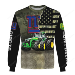New York Giants John Deere Design NFL Hoodie