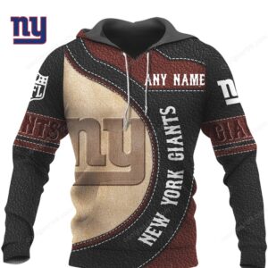 New York Giants Leather Pride Design NFL Hoodie New York Giants Leather Pride Design NFL Hoodie
