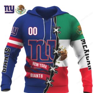 New York Giants Mexico Edition NFL Hoodie New York Giants Mexico Edition NFL Hoodie