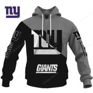 New York Giants Monochrome Power Design NFL Hoodie New York Giants Monochrome Power Design NFL Hoodie