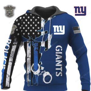 New York Giants Patrol Loyalty NFL Hoodie New York Giants Patrol Loyalty NFL Hoodie