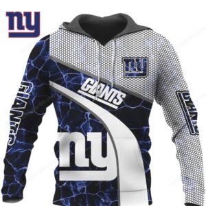 New York Giants Voltage Strike Design NFL Hoodie New York Giants Voltage Strike Design NFL Hoodie