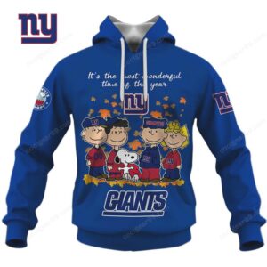 New York Giants Welcome the season with Snoopy Design NFL Hoodie New York Giants Welcome the season with Snoopy Design NFL Hoodie