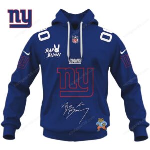 New York Giants x Bad Bunny Super Bowl 2026 Limited NFL Hoodie New York Giants x Bad Bunny Super Bowl 2026 Limited NFL Hoodie
