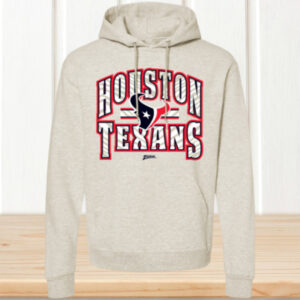 Houston Texans Grey Graphic Logo Hoodie