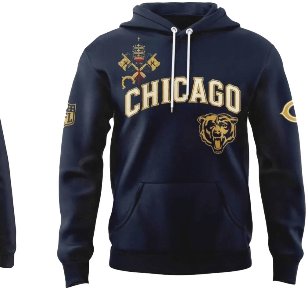 Official 2025 NFC North Division Champions Chicago Bears Fan Hoodie Official 2025 NFC North Division Champions Chicago Bears Fan Hoodie