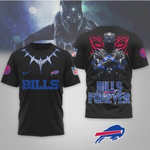 Official Buffalo Bills x Black Panther Bills Forever Nike T Shirt Official Buffalo Bills x Black Panther Bills Forever Nike T Shirt