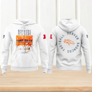 Official Denver Broncos AFC West Champions Hoodie