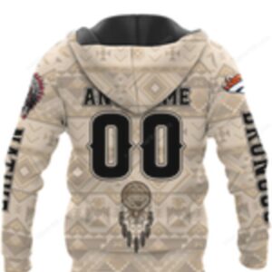 Official Denver Broncos Skull Headdress hoodie