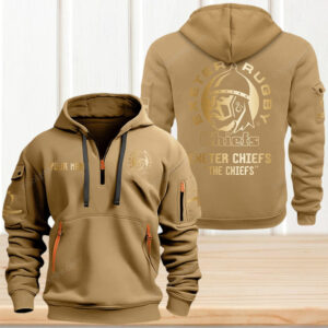 Official Exeter Chiefs Supporters' Khaki Hoodie