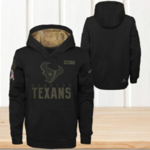 Official Houston Texans Military Appreciation Pullover Hoodie