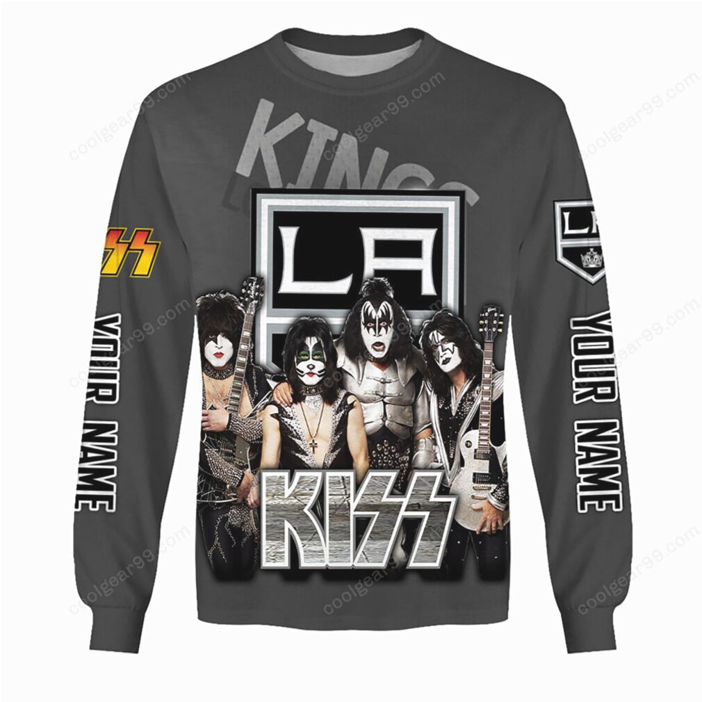 Official KISS Band Los Angeles Kings Custom Fan Gear Official KISS Band Los Angeles Kings Custom Fan Gear