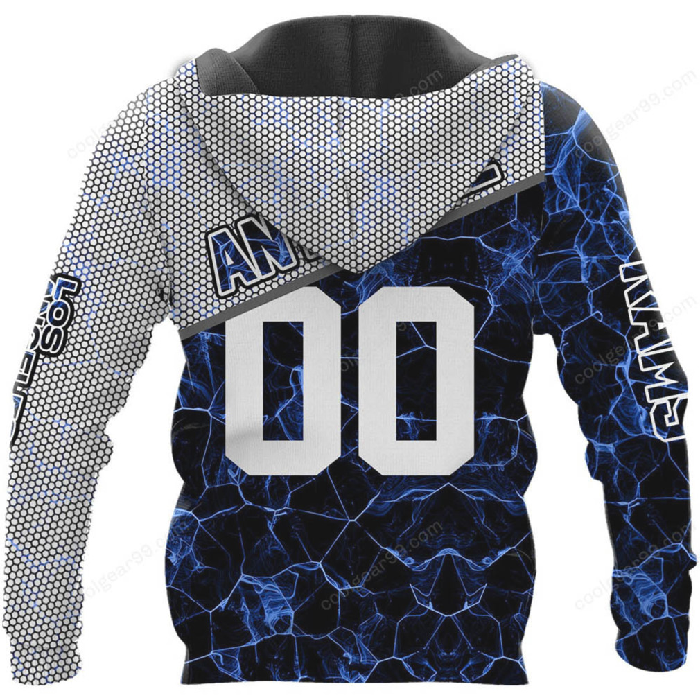 Official LA Rams Gear Blue & Black Lightning Design Apparel Official LA Rams Gear Blue & Black Lightning Design Apparel