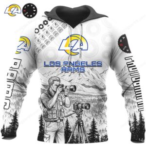 Official Los Angeles Rams Merchandise Photographer Graphic Shirt