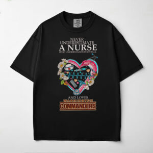 Official Major Tuddy Washington Commanders In My Veins Jesus In My Heart T Shirt
