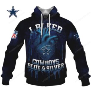Official NFL Dallas Cowboys I Bleed Hoddie Official NFL Dallas Cowboys I Bleed Hoddie
