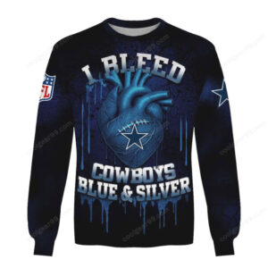 Official NFL Dallas Cowboys I Bleed Hoddie