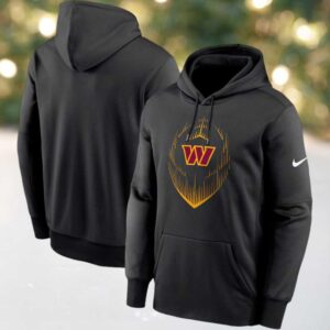 Official NFL Washington Commanders One Piece Pullover Hoodie