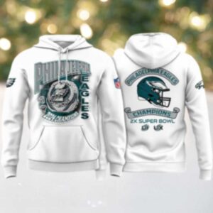 Official Philadelphia Eagles LIX Super Bowl Champions Hoodie