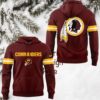Washington Commanders Happy Veterans Day Night Game Custom Name Hoodie Washington Commanders Happy Veterans Day Night Game Custom Name Hoodie