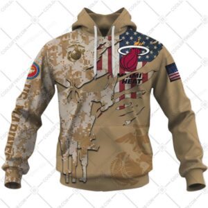 Patriotic Hoops USMC & NBA Collaboration Hoodie
