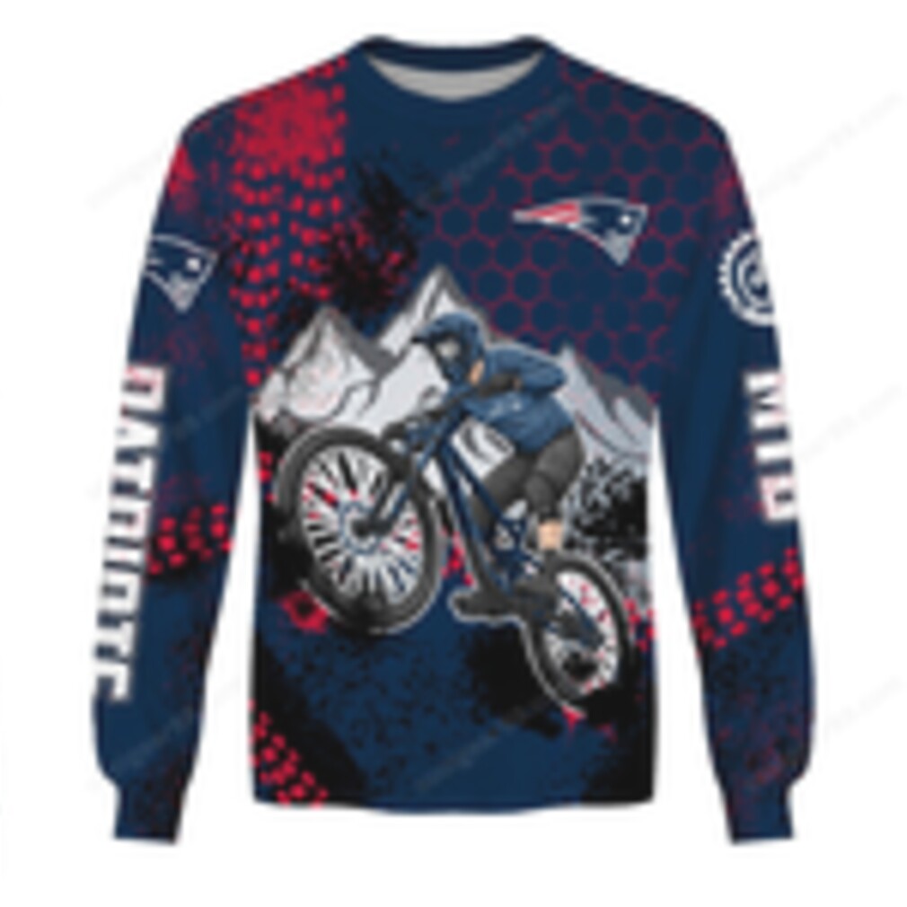 Patriots Mountain Biking Graphic Performance Hoddie Patriots Mountain Biking Graphic Performance Hoddie