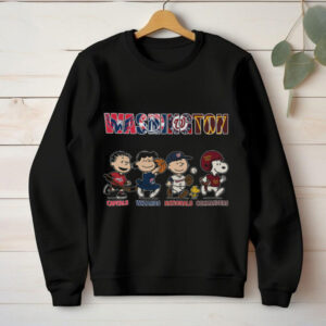 Peanuts Washington D.C. Sports Teams Crossover T Shirt Peanuts Washington D.C. Sports Teams Crossover T Shirt