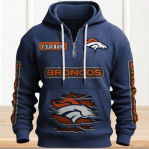 Personalized Denver Broncos Fan Hoodie Personalized Denver Broncos Fan Hoodie