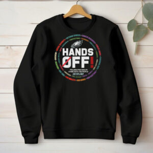 Philadelphia Eagles Hands Off! Social Issues & Protections T Shirt