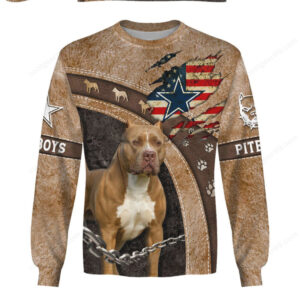 Pit Bull Cowboys Pride Graphic T Shirt