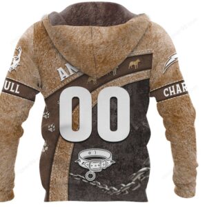 Pit Bull Pride Los Angeles Chargers Fan Hoodie Pit Bull Pride Los Angeles Chargers Fan Hoodie