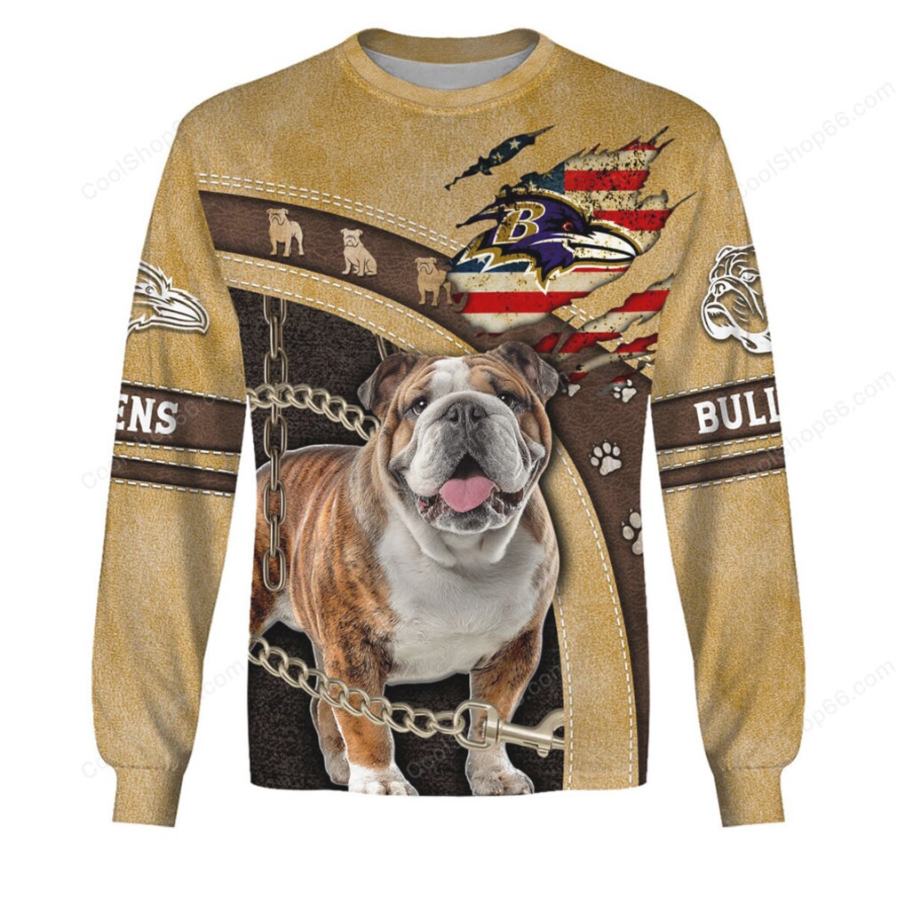Ravens Bulldog Fusion Top Hoddie Ravens Bulldog Fusion Top Hoddie