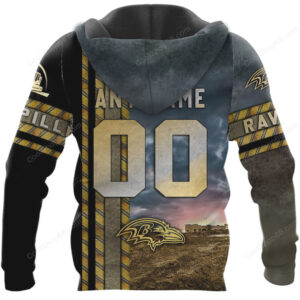 Ravens Heavy Equipment Fan Gear Hoddie