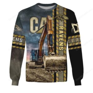 Ravens Heavy Equipment Fan Gear Hoddie