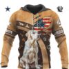 Rustic Cowboy, Farm Graphic Hoodie Rustic Cowboy, Farm Graphic Hoodie