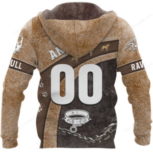 Rugged Pit Bull American Pride Apparel Hoddie