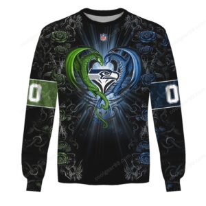 Seahawks Dragon Heart Custom Apparel Shirt Seahawks Dragon Heart Custom Apparel Shirt
