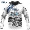 Seattle Seahawks Custom Name & Number Hoodie Seattle Seahawks Custom Name & Number Hoodie
