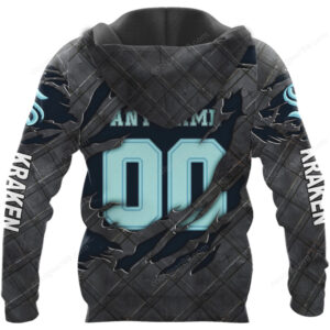 Seattle Kraken Fan Apparel Hoodie and Long Sleeve Shirt