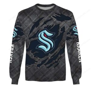 Seattle Kraken Fan Apparel Hoodie and Long Sleeve Shirt