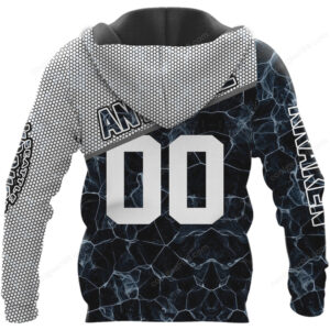 Seattle Kraken Marble Fade Performance Hoodie