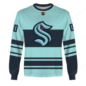 Seattle Kraken NHL Fan Gear Long Sleeve Shirt Seattle Kraken NHL Fan Gear Long Sleeve Shirt