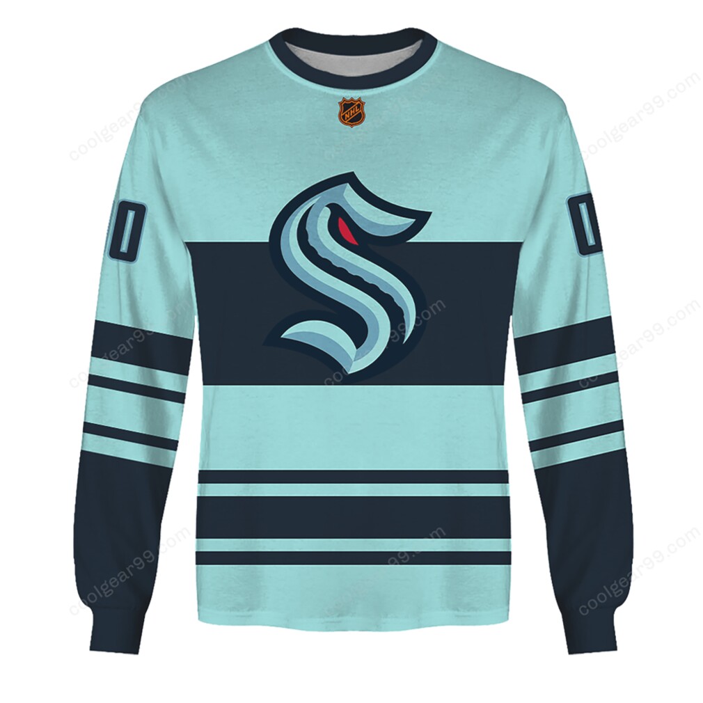 Seattle Kraken NHL Fan Gear Long Sleeve Shirt Seattle Kraken NHL Fan Gear Long Sleeve Shirt