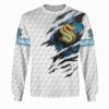 Customizable Seattle Kraken Tribal Design Hoodie Shirt Customizable Seattle Kraken Tribal Design Hoodie Shirt