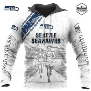 Seattle Seahawks Born to Run Performance Hoodie & Long Sleeve Shirt Seattle Seahawks Born to Run Performance Hoodie & Long Sleeve Shirt