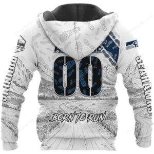 Seattle Seahawks Born to Run Performance Hoodie & Long Sleeve Shirt