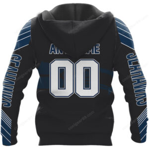 Seattle Seahawks Custom Name & Number Pullover Hoodie