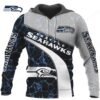 Seattle Seahawks Native American Inspired Hoodie Seattle Seahawks Native American Inspired Hoodie